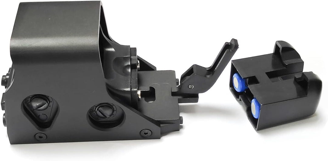 Minidiva 551 Holographic Sight Red Greenpoint Visier/Dot Sight Scope mit 20mm Rail, 10 Stufen Hellig