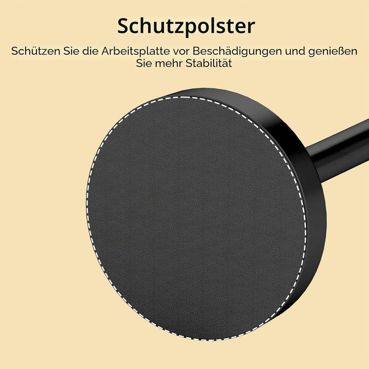 YUMORE Handtuchständer für Arbeitsplatte Handtuchhalter Stehend Edelstahl Waschlappenständer 41 * 19