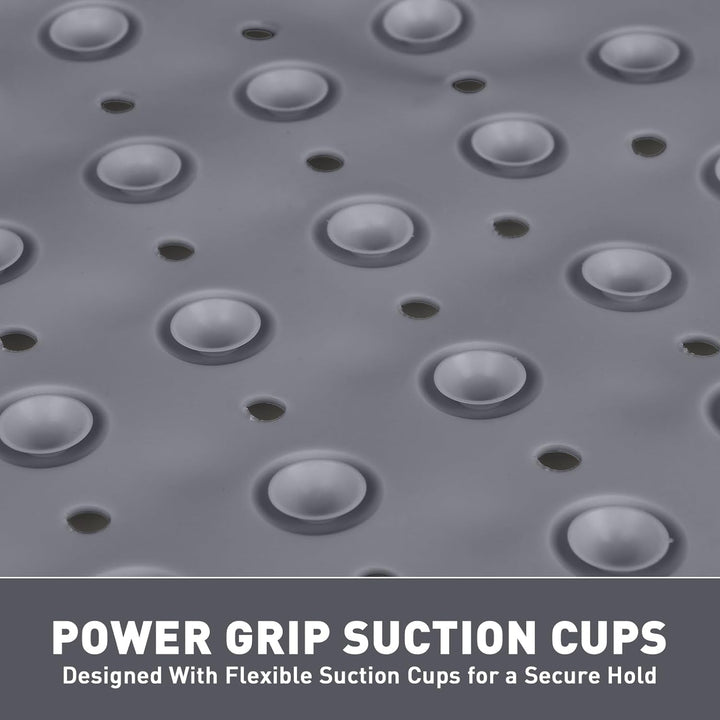 Walant Duschmatte rutschfest 70x70 cm,Badewannenmatte mit Saugnäpfen,BPA-frei PVC Bath Mat, Schimmel