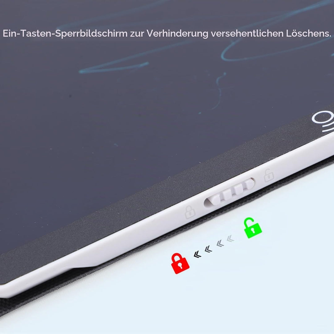 Wiederverwendbares Schreibtablett, 11,5-Zoll-LCD-Bildschirm, Sofortiges Löschen mit Einem klick, mit