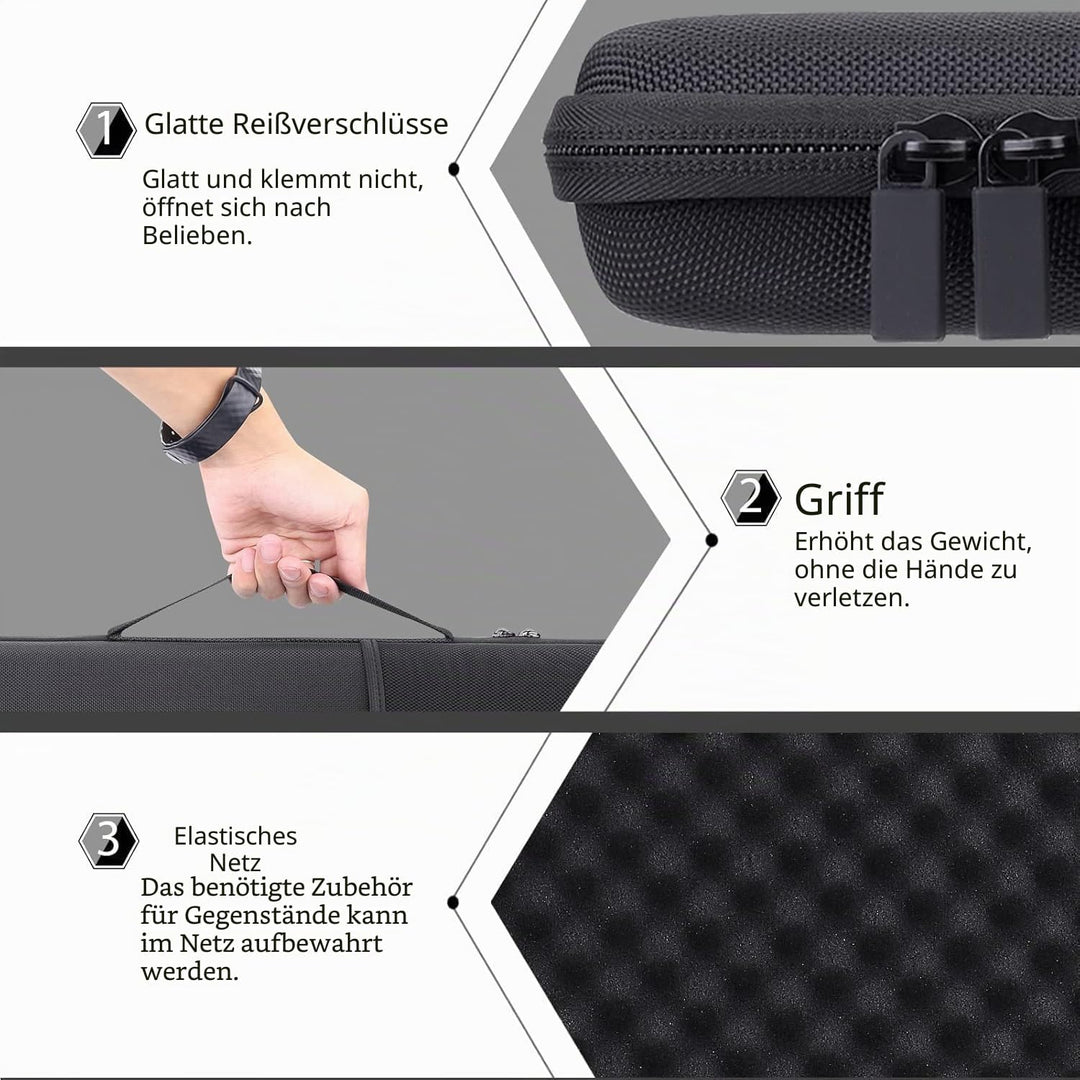 co2CREA case Harte reiseschutzhülle Etui Tasche für Logitech MX Mechanical Wireless Illuminated Perf