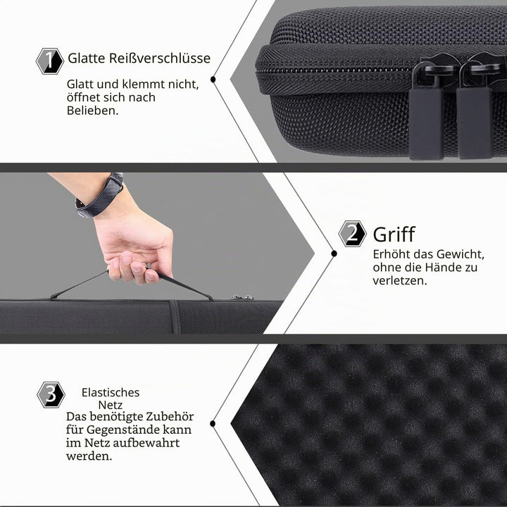 co2CREA case Harte reiseschutzhülle Etui Tasche für Logitech MX Mechanical Wireless Illuminated Perf