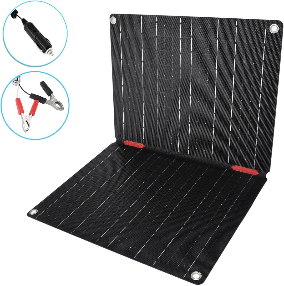 ETFE Faltbares Solarpanel 60 W 60 A Controller OBD-Steckerkabel 12 V IP68 Wasserdichtes Auto-Solarla