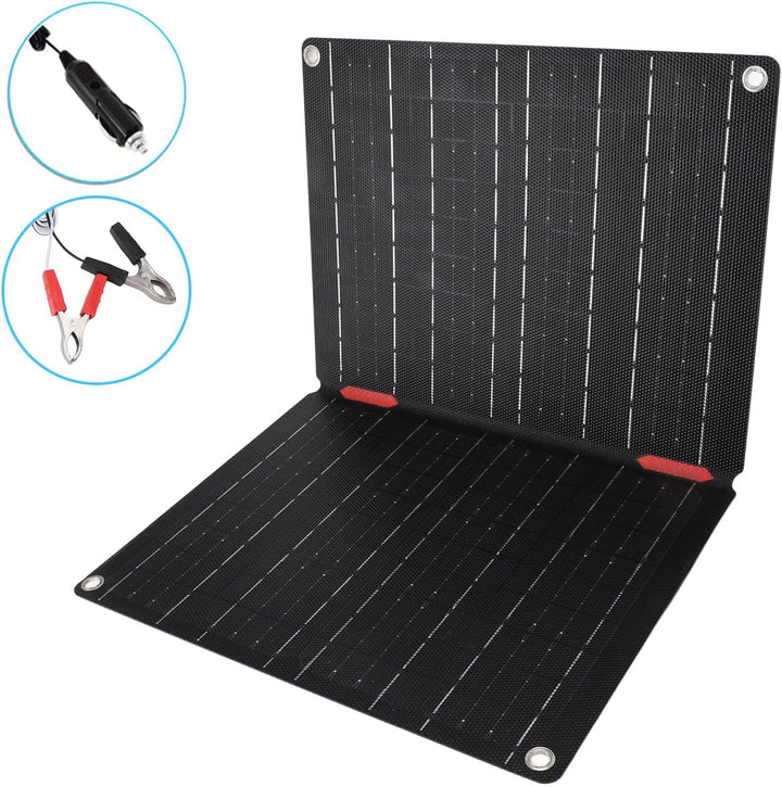 ETFE Faltbares Solarpanel 60 W 60 A Controller OBD-Steckerkabel 12 V IP68 Wasserdichtes Auto-Solarla