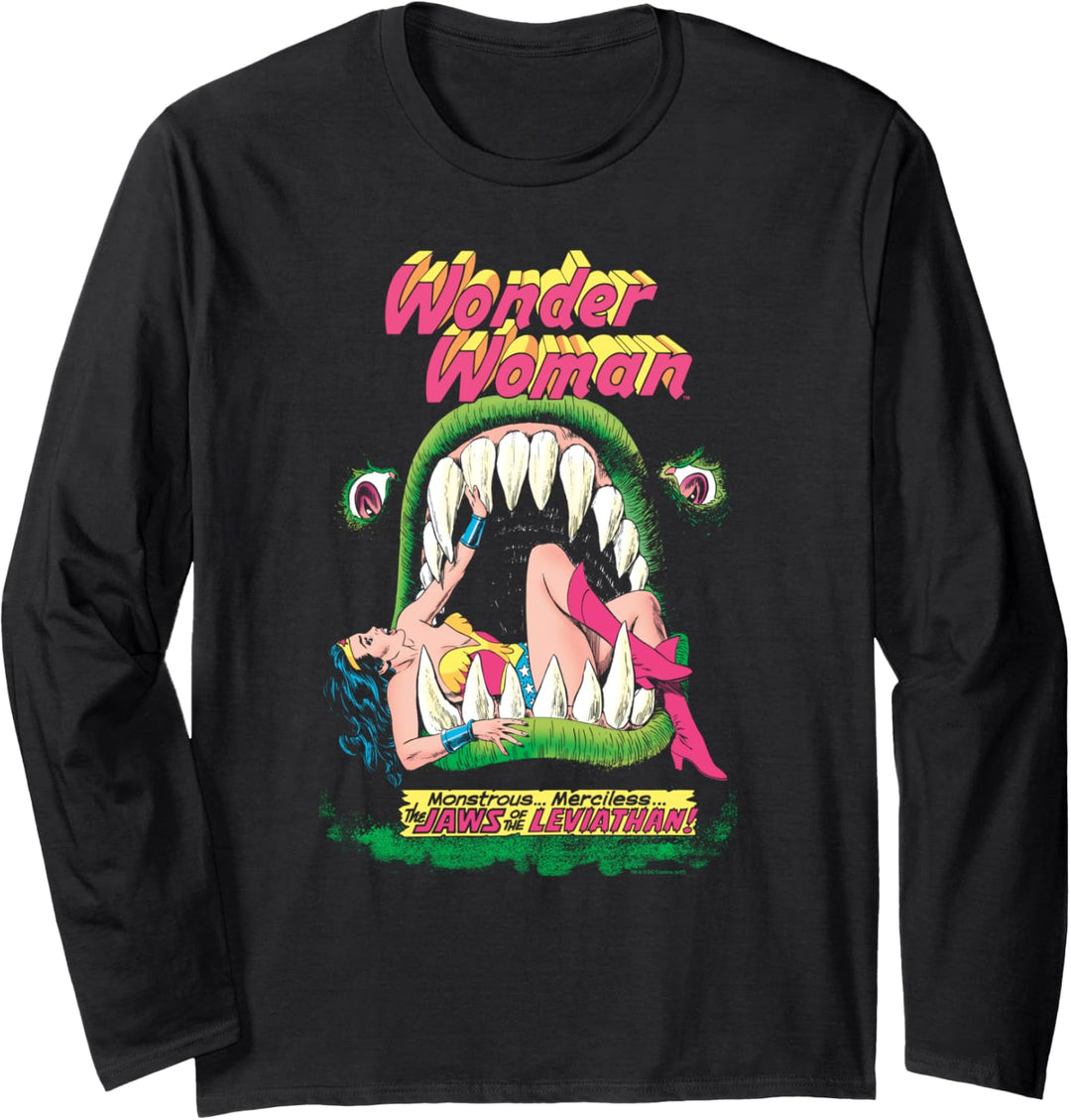 Wonder Woman Jaws Langarmshirt