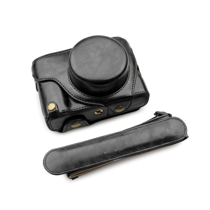 MUZIRI KINOKOO Fuji X100V Tasche aus PU-Leder für Fujifilm X100V Kamera Schutzhülle - Abnehmbares De