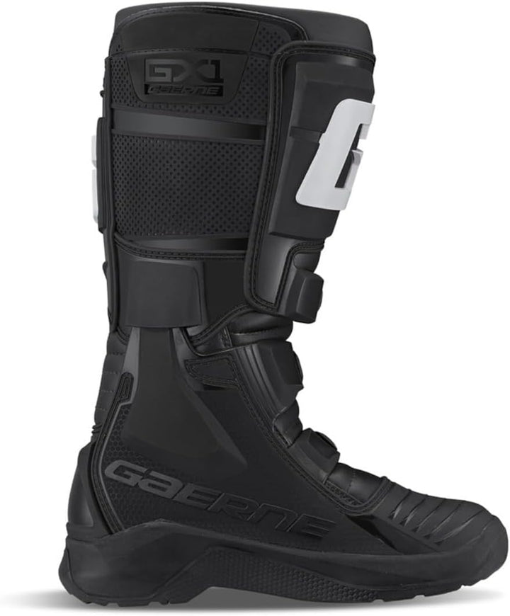 Gaerne Motocross-Stiefel GX-1 EVO Schwarz 43 EU Schwarz Weiss, 43 EU Schwarz Weiss