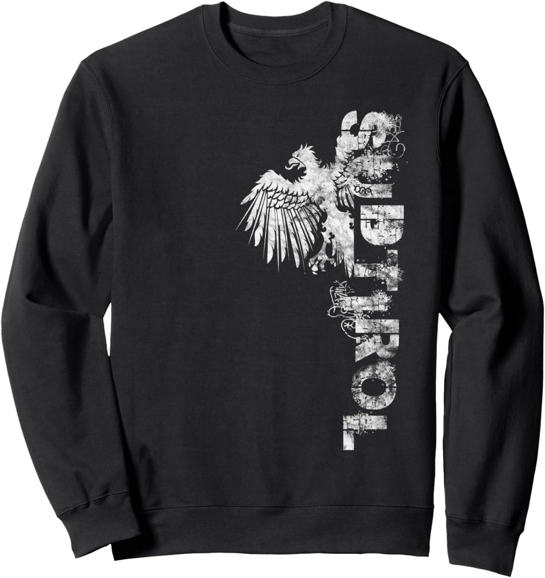 SÜDTIROL Schrift Adler Wappen Geschenk Östereich Patriot Sweatshirt