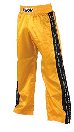 KWON Kickboxing Hose "Profi-Design", Versch. Farben Kwon Schwarz / Weiss 180 cm