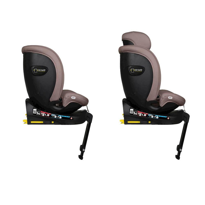 COSATTO Come &amp; Go 2-360° drehbarer Autositz, Geburt bis 4 Jahre (0-105 cm), Gruppe 0/0+/1 ISOFIX int