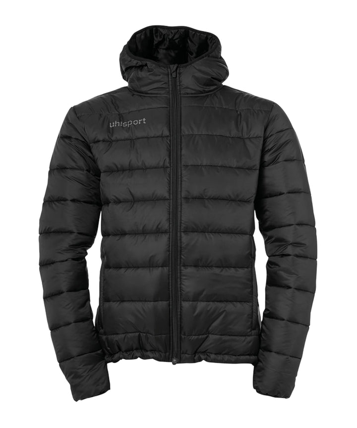 uhlsport Herren Essential Puffer Kapuzenjacke Herren Kapuzenjacke M Schwarz, M Schwarz