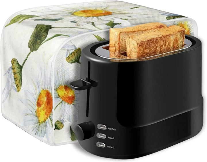 Abdeckung für kleine Geräte mit Gänseblümchen, 4 Scheiben, Toaster, schmutzabweisend, Staubschutz, B