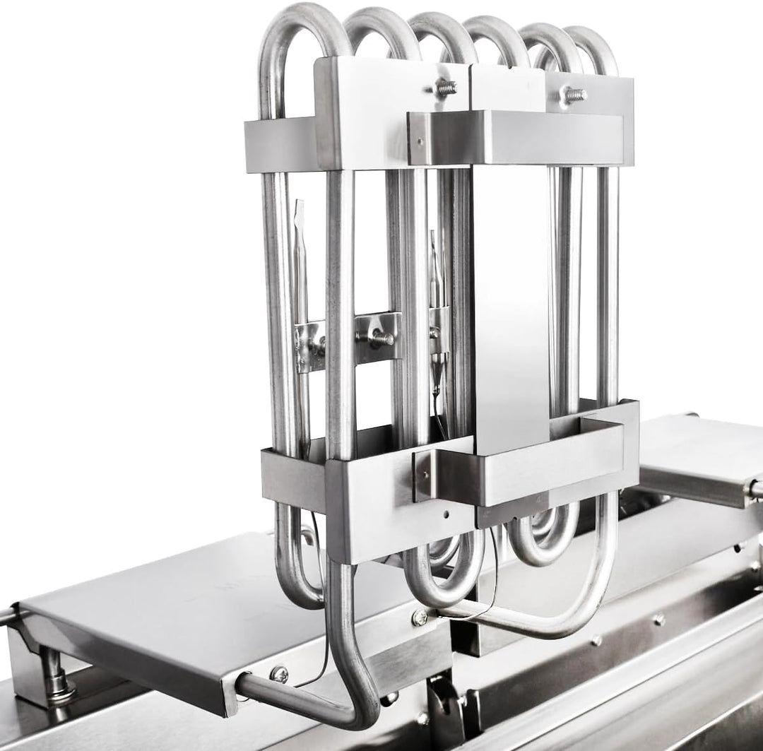 Beeketal 'BWF-162P' Profi Gastronomie Doppel Kaltzonen Fritteuse (2 x 16 Liter Volumen für max. 2 x