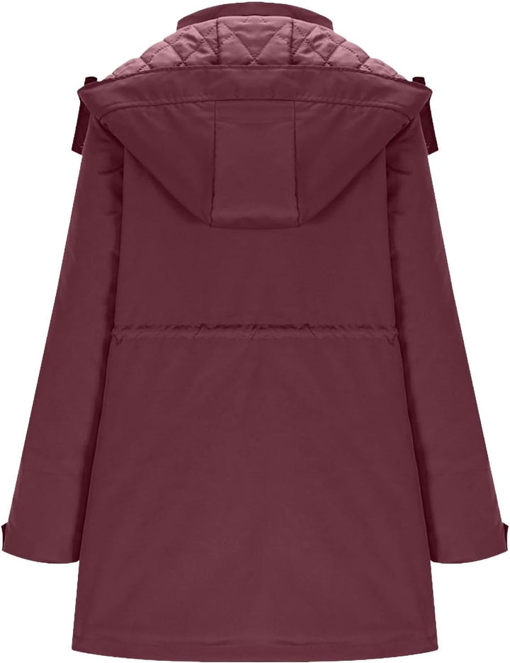 Hanraz Umstandsjacke Winter Schwanger Umstandswinterjacke Umstandsmode Bequemes Jacken Für Schwanger