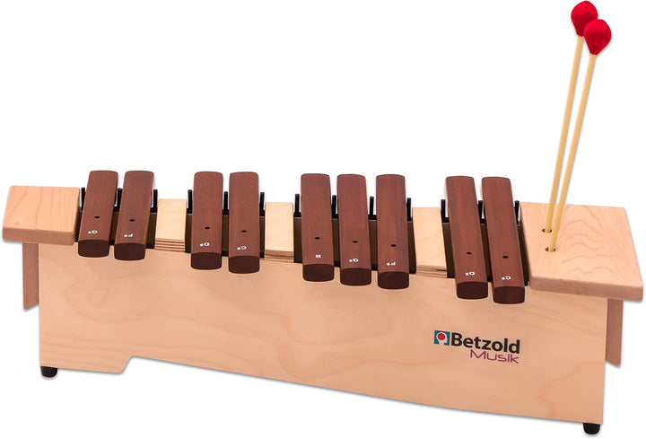 Betzold Musik - Sopran-Xylophon, inkl. Schlägel - Glockenspiel Xylofon