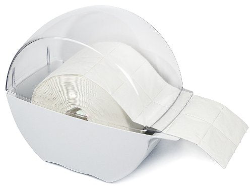 ND24 NailDesign Premium Clean Pad Box aus Kunststoff – Clean Pad Spender mit praktischer Spenderöffn