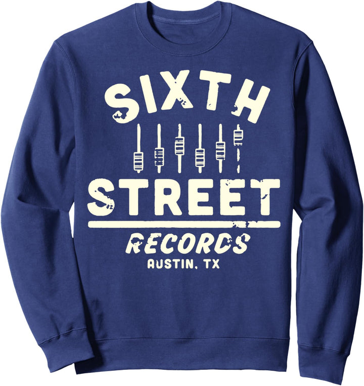 Sixth Street Records Austin Soundboard Sweatshirt