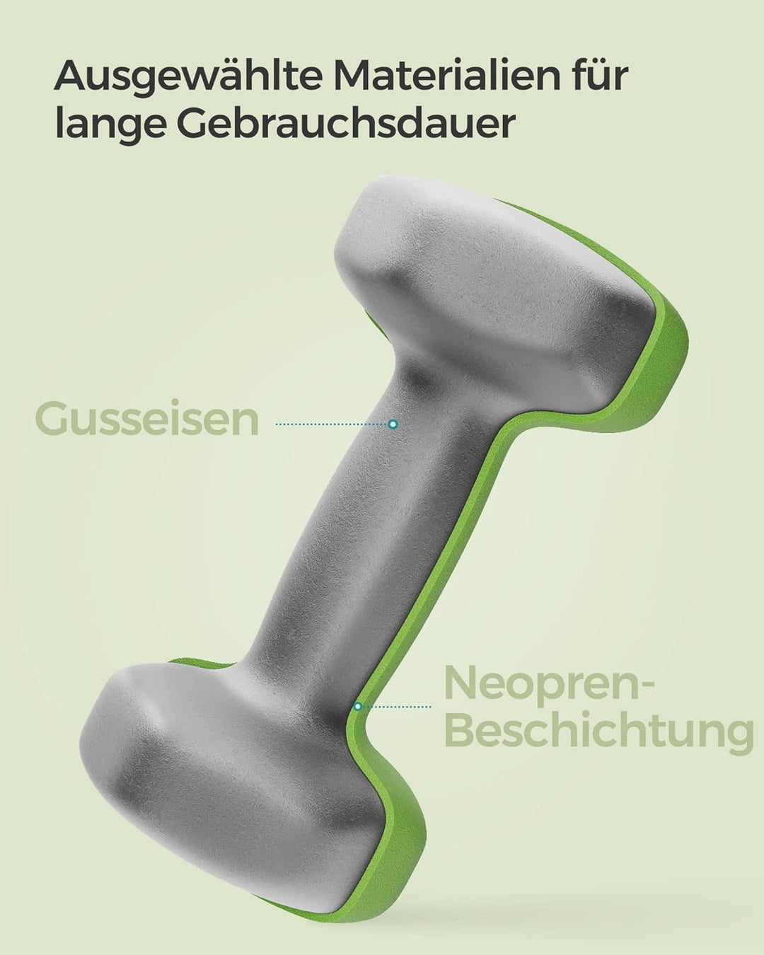 SONGMICS Hanteln, 2er Set,Hantelset, Kurzhanteln, Hexagon, Neopren-Beschichtung, Krafttraining, Work