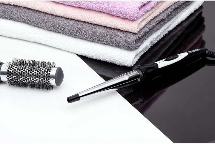 Mesko MS2109 Lockenstab, Professioneller Konischer Welleneisen für Haare, Kreiert Wellen und Locken,