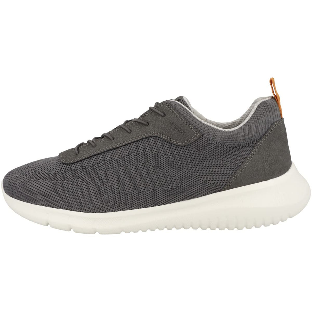 Geox Jungen U Monreale Sneaker 39 EU Dk Stone, 39 EU Dk Stone