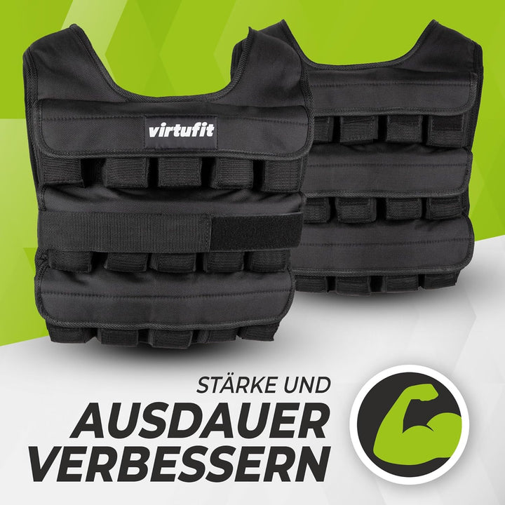 VirtuFit Verstellbare Gewichtsweste Pro - 30 kg