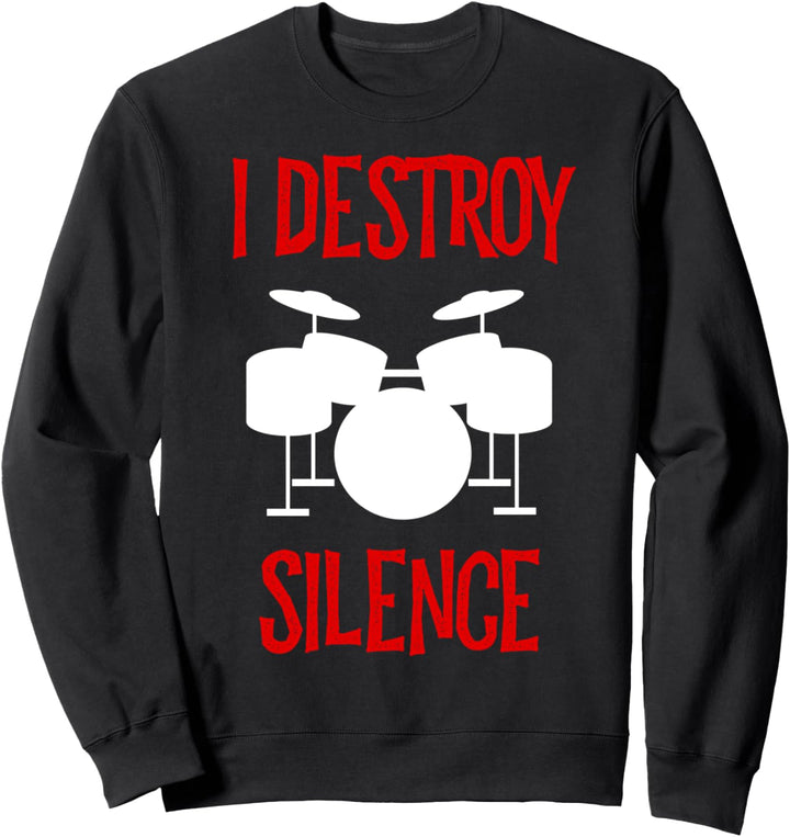 Cooles Schlagzeuger-Geschenk - Rock-Drummer Schlagzeuger Sweatshirt