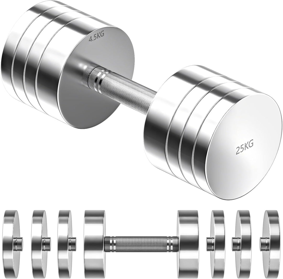 Dripex Hanteln Set, Hantel 2er Set oder Einzeln aus Stahl 2,5kg, 5kg, 7,5kg, 10kg, 15kg, 25kg, 30kg,