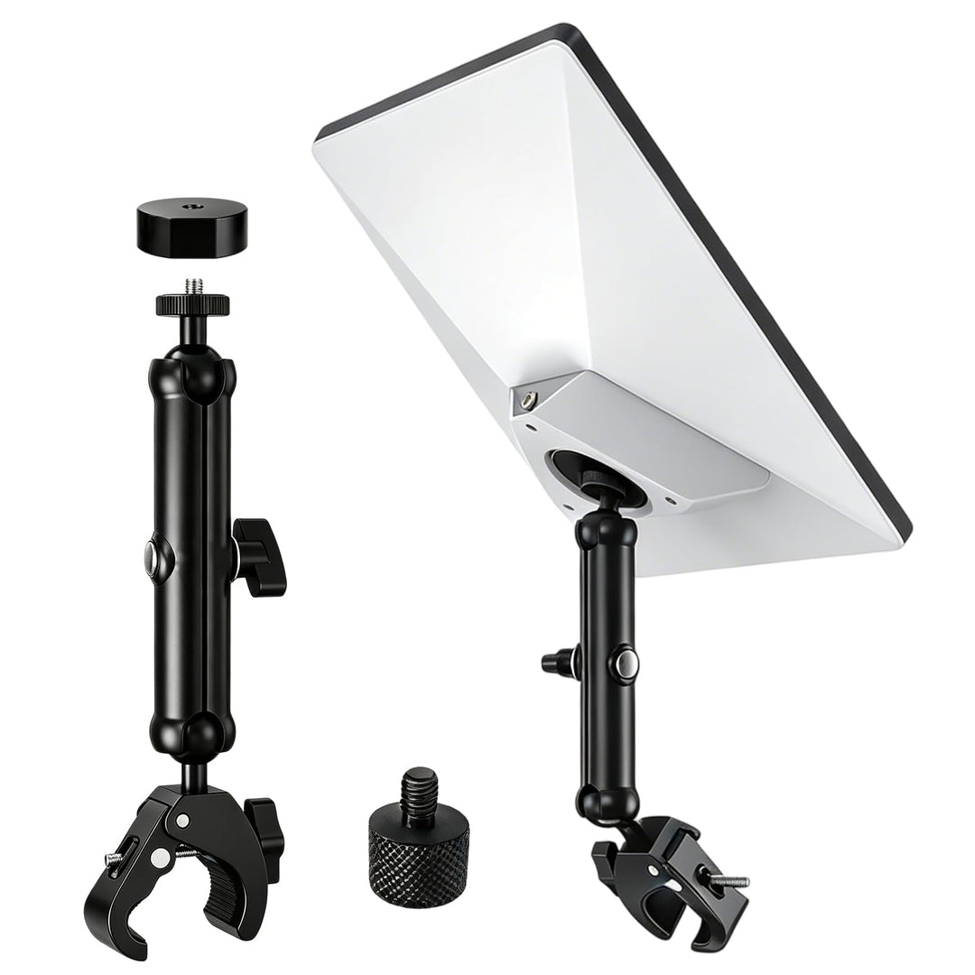 2025 Starlink Mini-Stativhalterung, Aluminiumstange Klemmadapter mit 1/4""-20 & 3/8""-16 Gewinden, 3