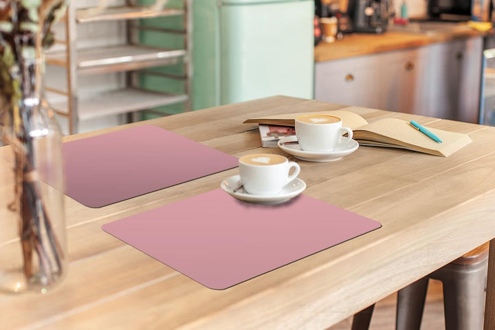 KitchenYeah© Platzsets Abwaschbar 6-Teilig 45x30 cm Tischsets Platzdeckchen rutschfeste Platzset Unt