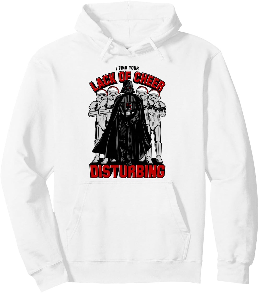 Star Wars Darth Vader Lack Of Cheer Is Disturbing Pullover Hoodie