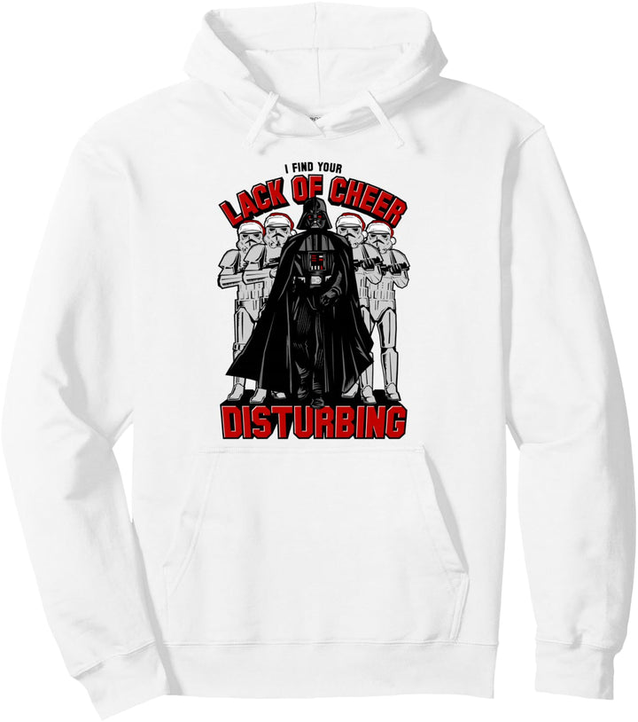 Star Wars Darth Vader Lack Of Cheer Is Disturbing Pullover Hoodie