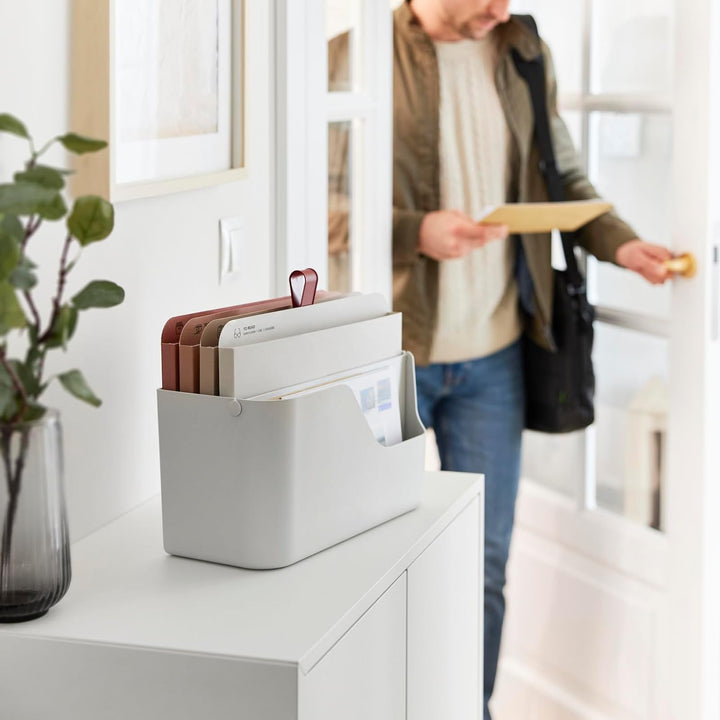 Rotho MyPaper Dokumentenablage, Schreibtisch-Organizer, Dokumentenhalter, Briefablage, Postfach, Pap