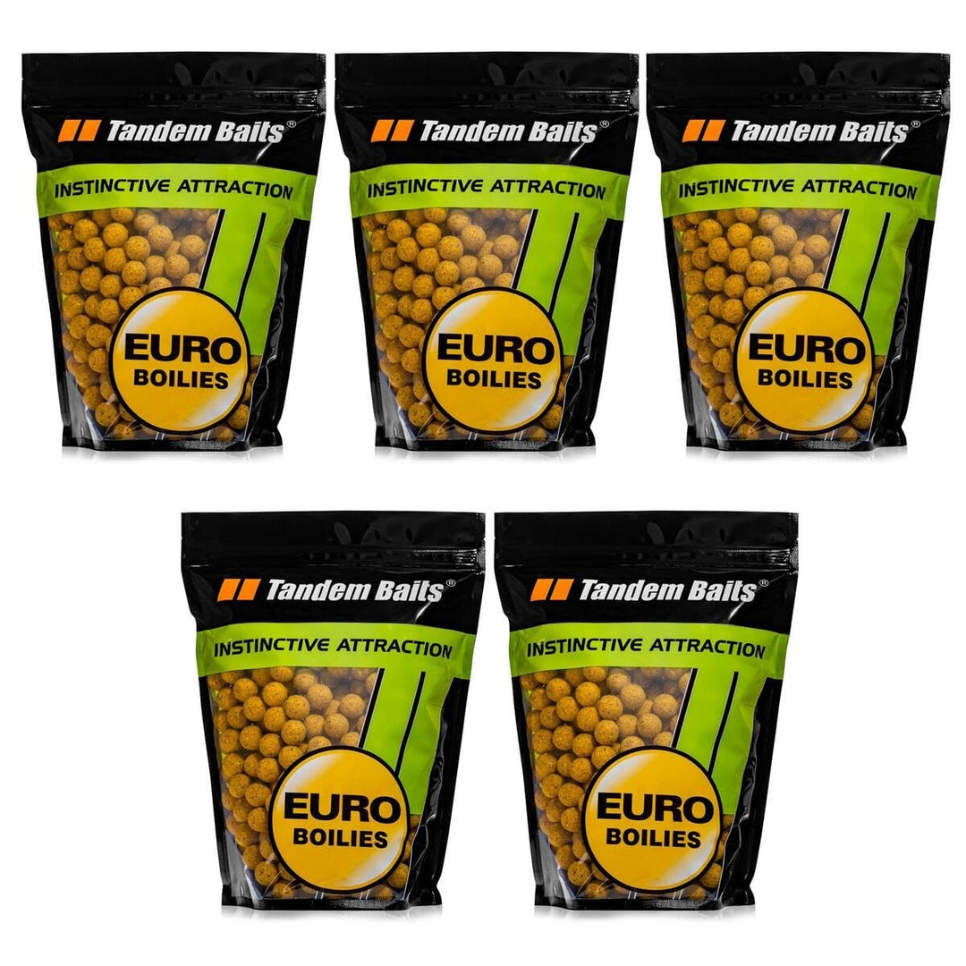 Tandem Baits Karpfen Futter Angelfutter Futterboilies Karpfenboilies Euro Boilies 16 mm 1 kg 18 mm/1