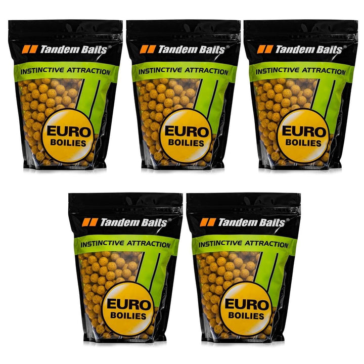 Tandem Baits Karpfen Futter Angelfutter Futterboilies Karpfenboilies Euro Boilies 16 mm 1 kg 18 mm/1