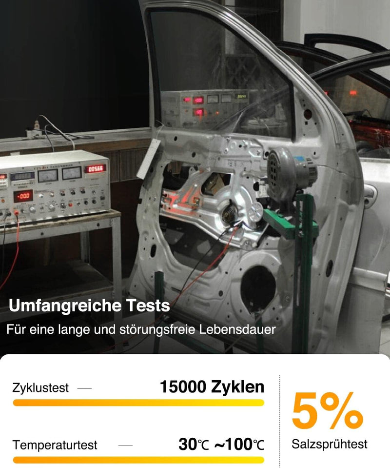 Frankberg Fensterheber Mit Motor Vorne Rechts Kompatibel mit Cherokee KJ SUV 2.4L 2.5L 2.8L 3.7L 200