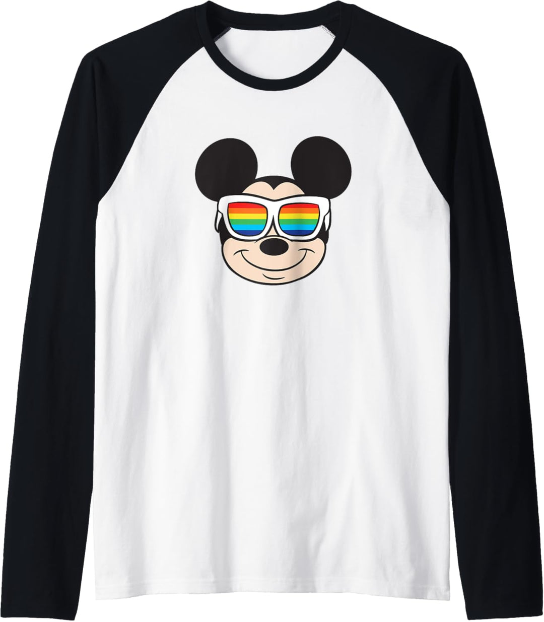 Disney Mickey Mouse Rainbow Sunglasses Raglan