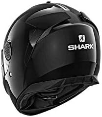 SHARK Herren Spartan Motorradhelm, Weiss, Grösse XXL x Schwarz, Schwarz