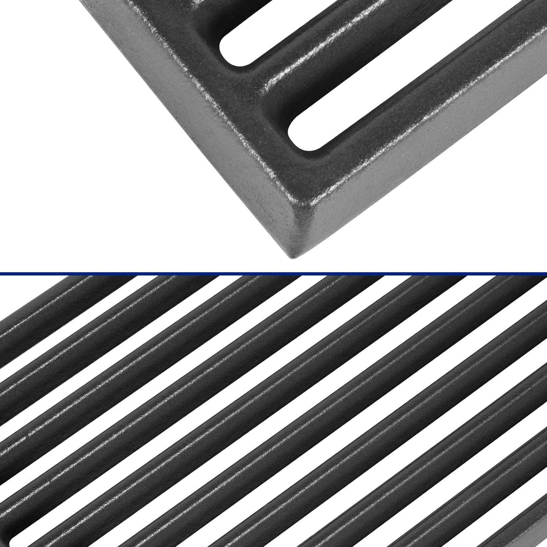 Gussrost Ofenrost Gusseisen Kaminrost 16 X 28 cm - Feuerrost für Kamin Aus Massivem Gusseisen