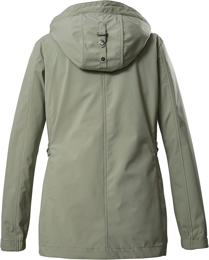 G.I.G.A. DX Damen Gs 96 Wmn Sftshll Jckt Softshelljacke/Outdoorjacke mit Kapuze 44 helloliv, 44 hell