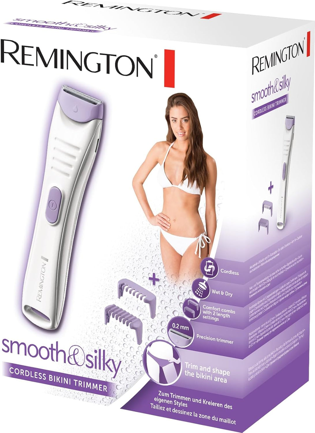Remington Haartrimmer Intimbereich & Körper [hautfreundlich & sicher bis 0,2mm ohne Hautirritationen