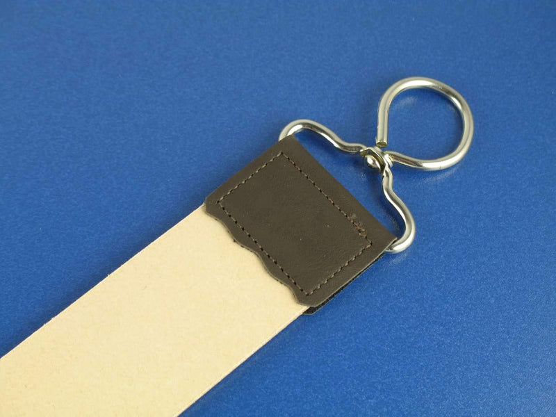Rasiermesserset Solingen Streichriemen Schleifpaste und Rasiermesser mit Goldätzung BRAND von Instru