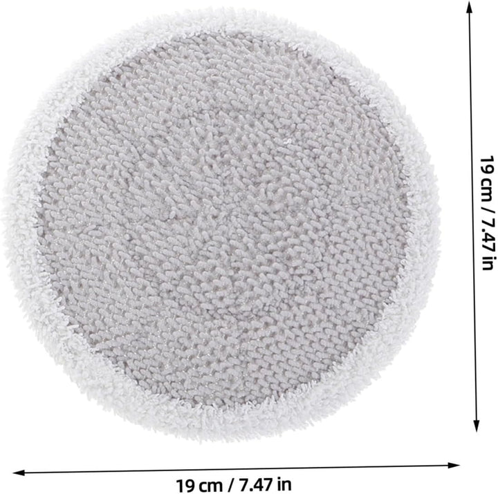 2 Stück Wiederverwendbare Dampfreinigungs Wischmop Pads aus Baumwolle Kompatibel mit Samz Seu Hochab