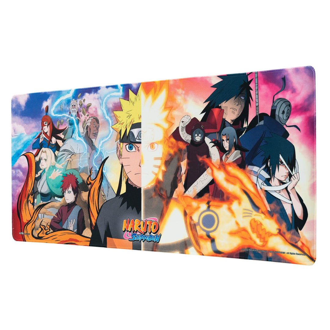 Grupo Erik - XL Mauspad Naruto - Kawaii Gaming Mauspad - Mouspad mit Motiv - Naruto Fanartikel - Man