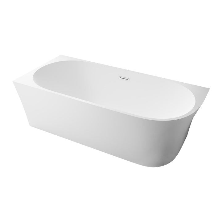 BERNSTEIN Eck-Badewanne aus Sanitäracryl Wanne mit Doppelwandiger Konstruktion 170 x 78 x 60 cm - 5