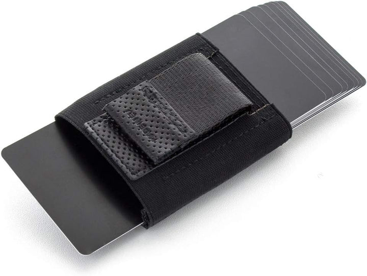 Jaimie Jacobs Nano Boy Mini Wallet, Mini Geldbörse aus Textil, Kleiner Geldbeutel, Slim Wallet mit Z