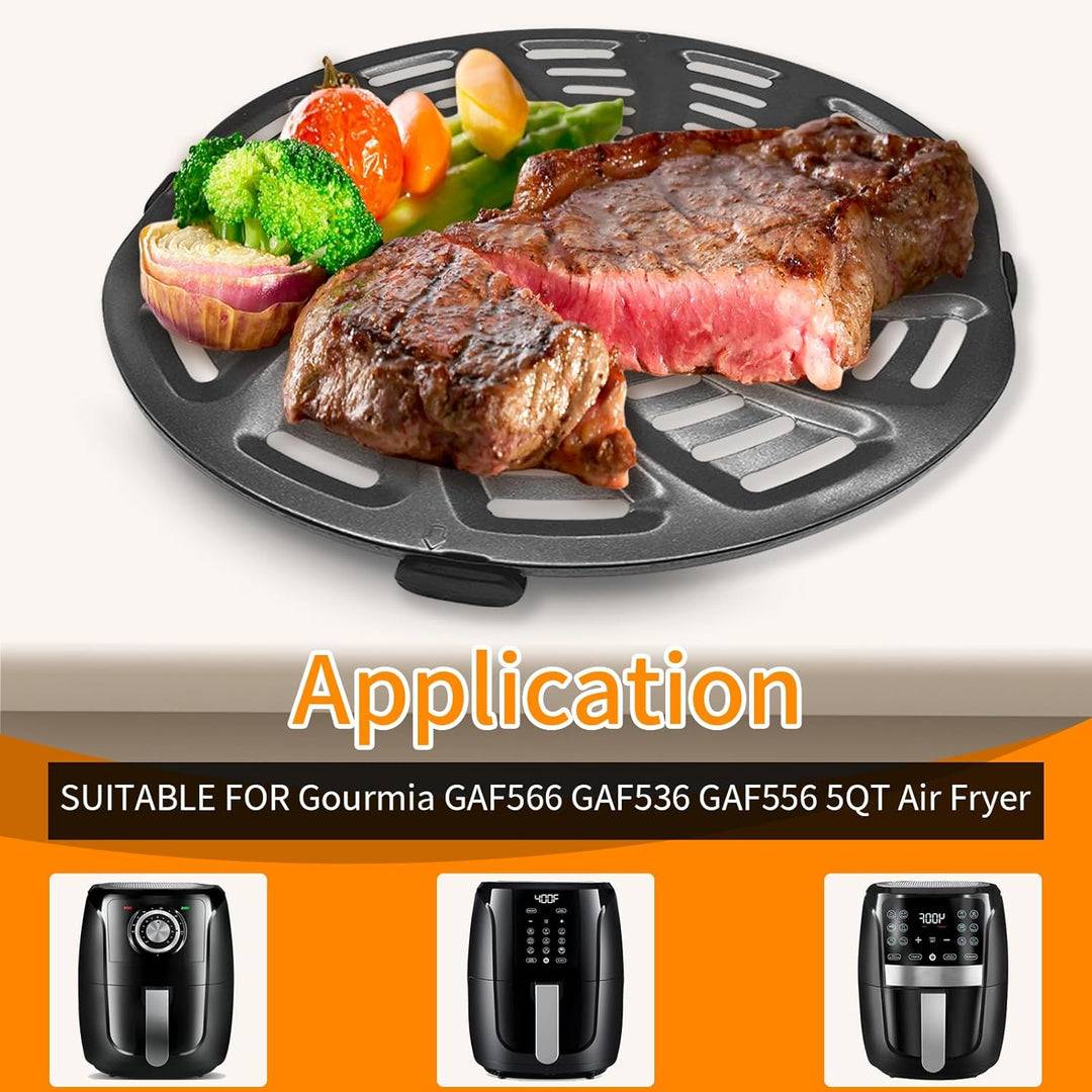 Air Fryer Zubehör, 4 Stück Ersatz Silikon Gummi Stossstange Teile Füsse Tabs Silikonspitzen Silikons