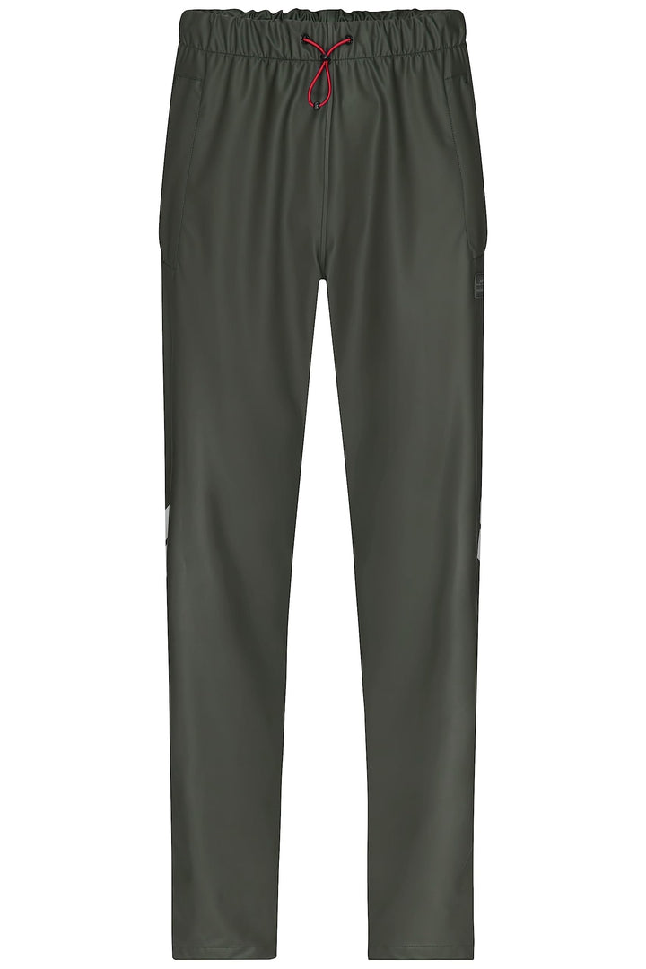 James & Nicholson Workwear Regenhose - Praktische Regenhose zum Überziehen 60 Olive, 60 Olive
