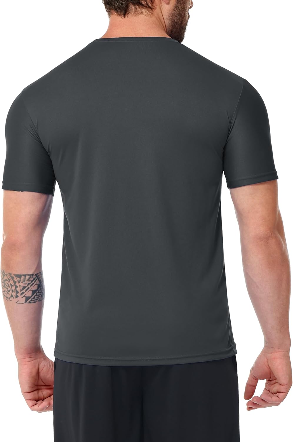 Funktionsshirt Herren Sport T Shirt Kurzarm 3er Pack Atmungsaktiv Männer Tshirt Sportkleidung Workou
