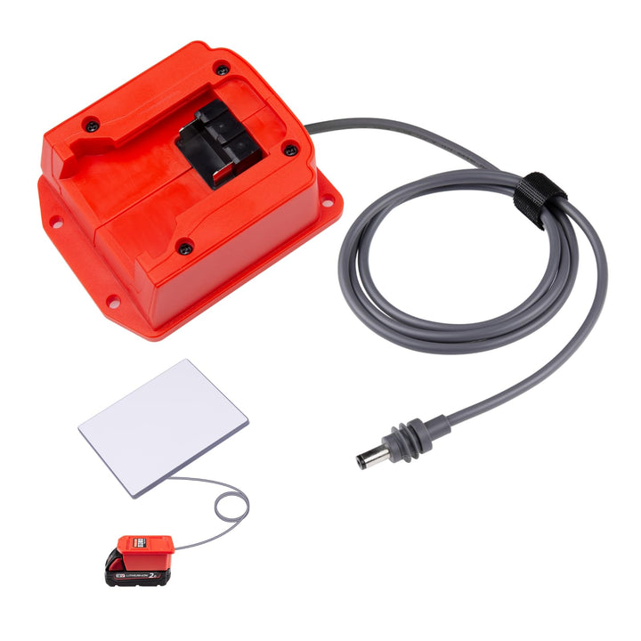 Batteriebetriebenes Ladegerät für Starlink Mini, kompatibel mit Milwaukee-Batterien, 60 W, 20 V/3 A