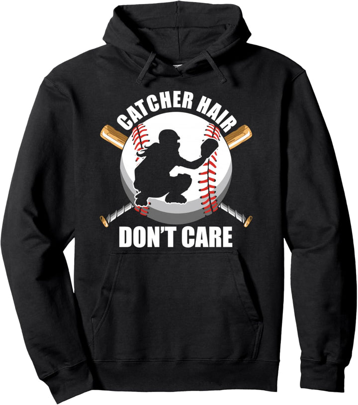 Softball Baseball Spielerin Sport Pitcher Catcher Geschenk Pullover Hoodie